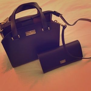 Kate Spade leather crossbody and matching wallet!